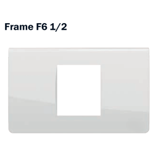 Khung vỏ dùng cho ổ cắm và công tắc kích thước 1/2