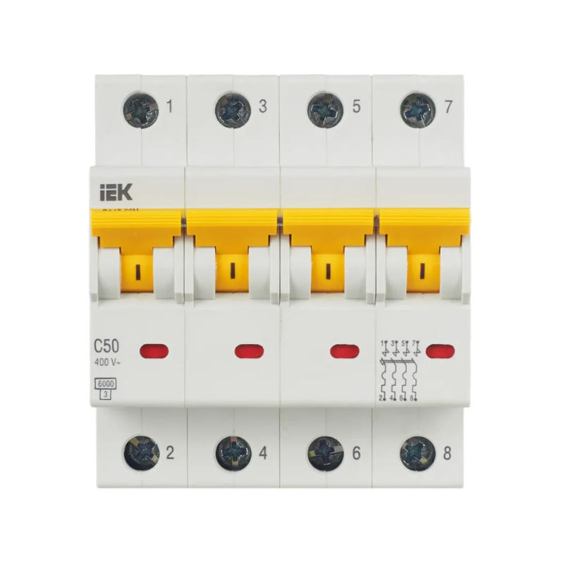 mcb-iek-karat-60m-4p-50a-6ka-type-c (2) MCB IEK KARAT 60M 4P 50A 6KA TYPE C