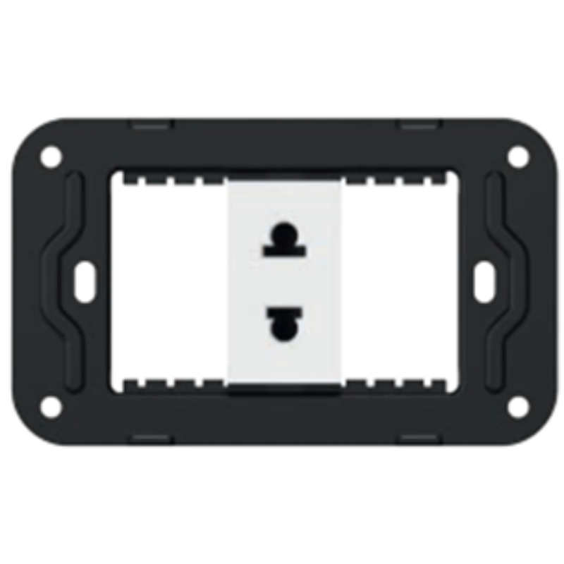 o-cam-kich-thuoc-1-3-tieu-chuan-chua-au-khong-noi-dat Ổ cắm kích thước 1/3, tiêu chuẩn Châu Âu, không nối đất