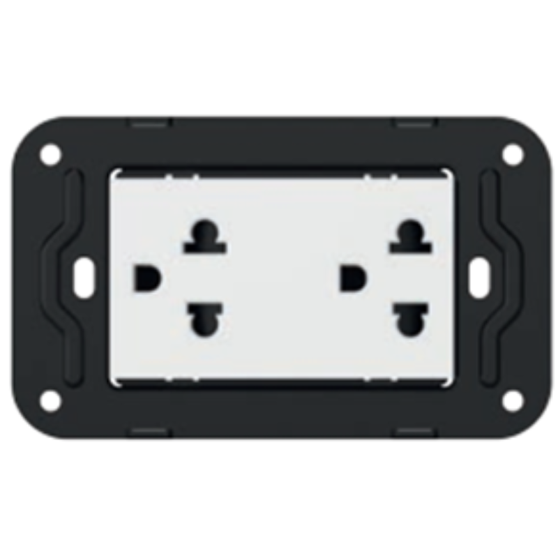 o-cam-kich-thuoc-3-3-tieu-chuan-my-o-doi Ổ cắm kích thước 3/3, tiêu chuẩn Mỹ, ổ đôi